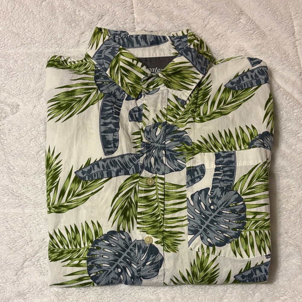 Men’s Tropical Pattern Shirt Large